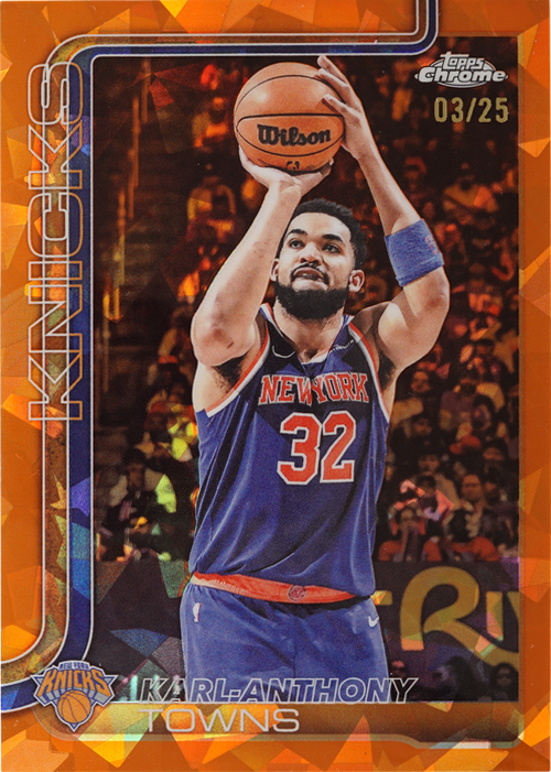 Karl-Anthony Towns trading card
