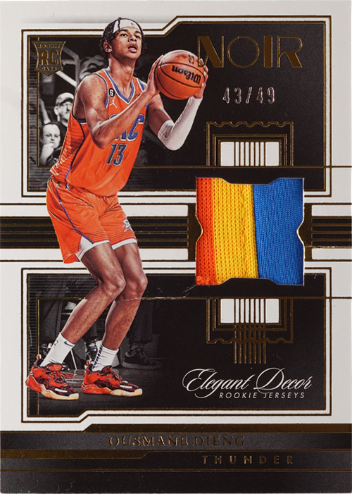 Ousmane Dieng trading card