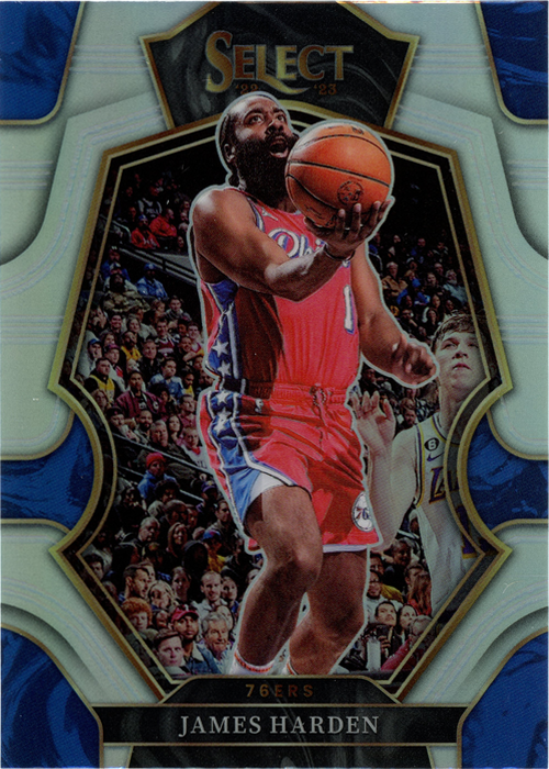 James Harden trading card