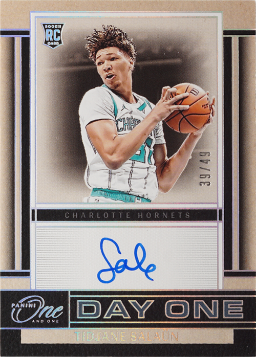Tidjane Salaun trading card