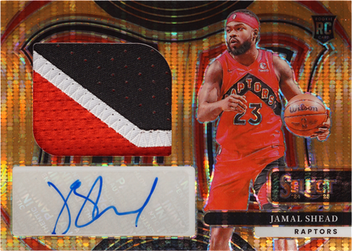 Jamal Shead trading card