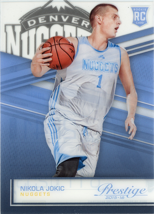 Nikola Jokic trading card