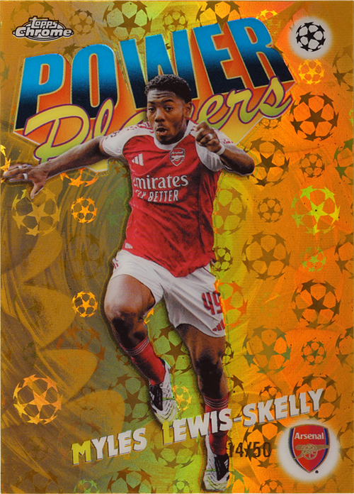 Myles Lewis-Skelly trading card