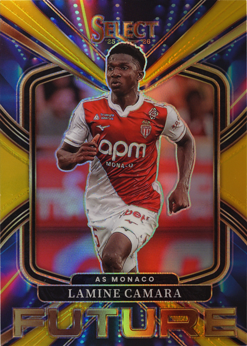 Lamine Camara trading card