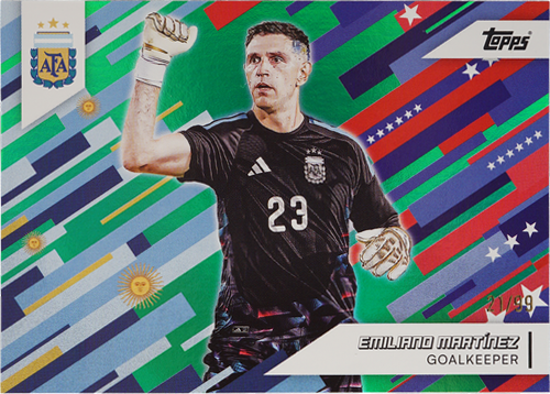 Emiliano Martinez trading card