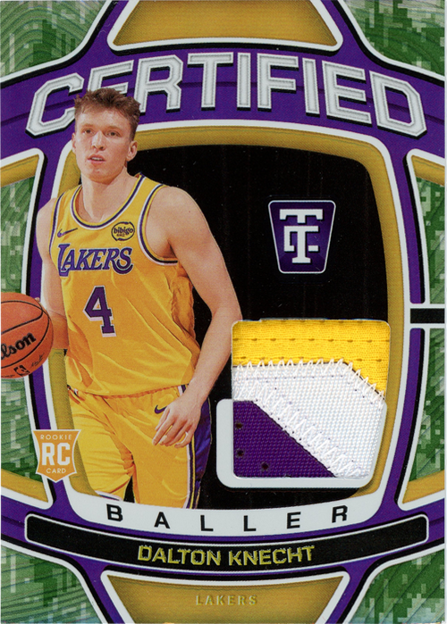 Dalton Knecht trading card