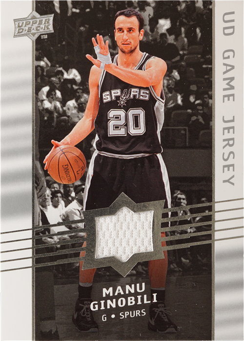 Manu Ginobili trading card