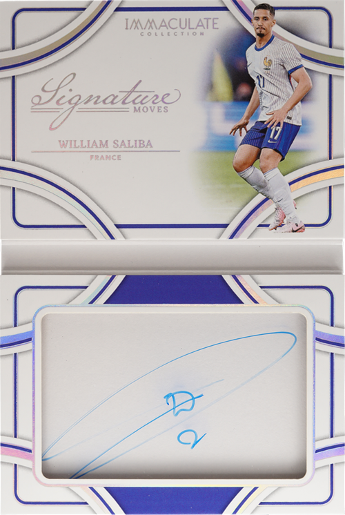 William Saliba trading card