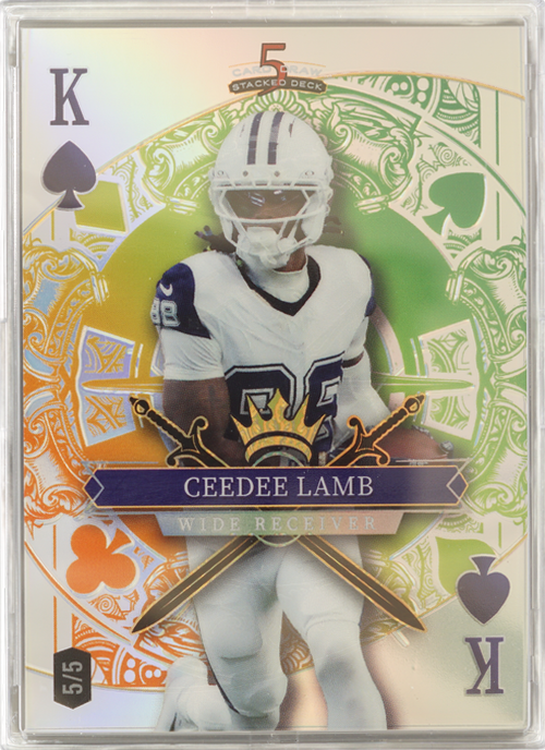 Ceedee Lamb trading card