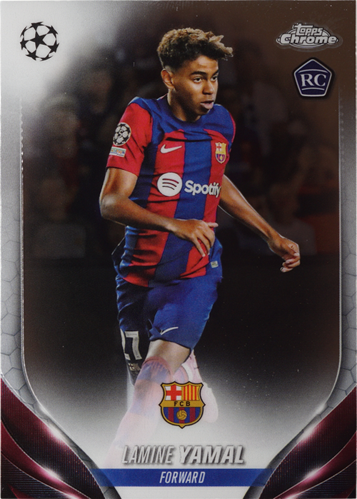 Lamine Yamal trading card