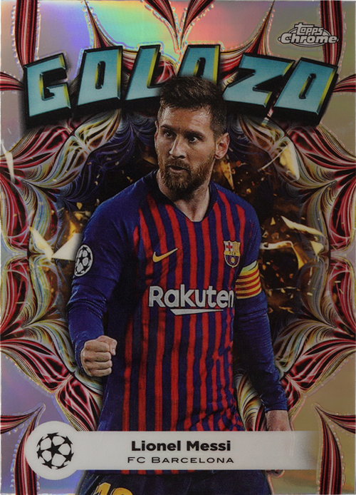 Lionel Messi trading card
