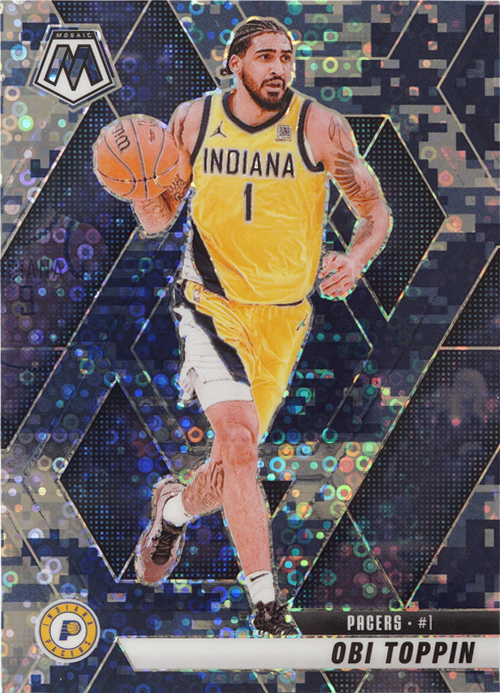 Obi Toppin trading card