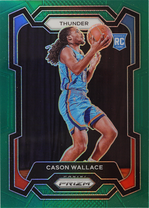 Cason Wallace trading card