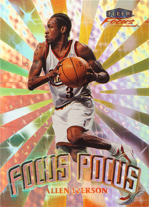 Allen Iverson trading card