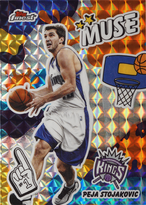 Peja Stojakovic trading card
