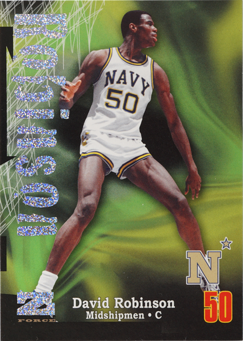 David Robinson trading card