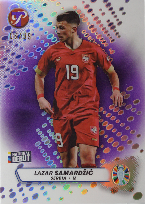 Lazar Samardžić trading card