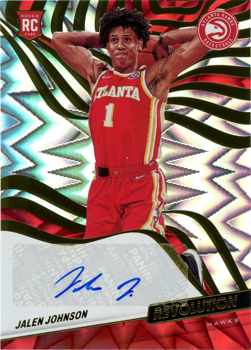 Jalen Johnson trading card