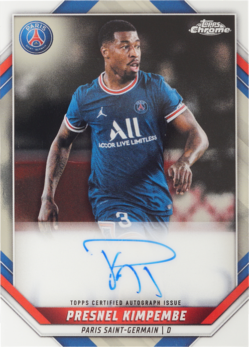 Presnel Kimpembe trading card