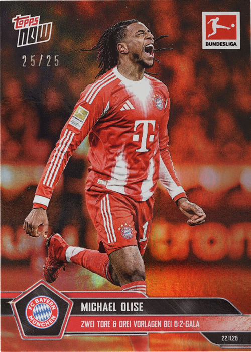 Michael Olise trading card