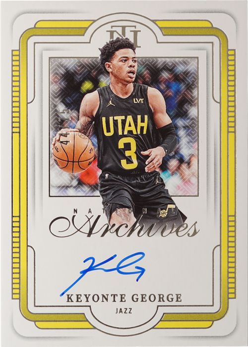 Keyonte George trading card
