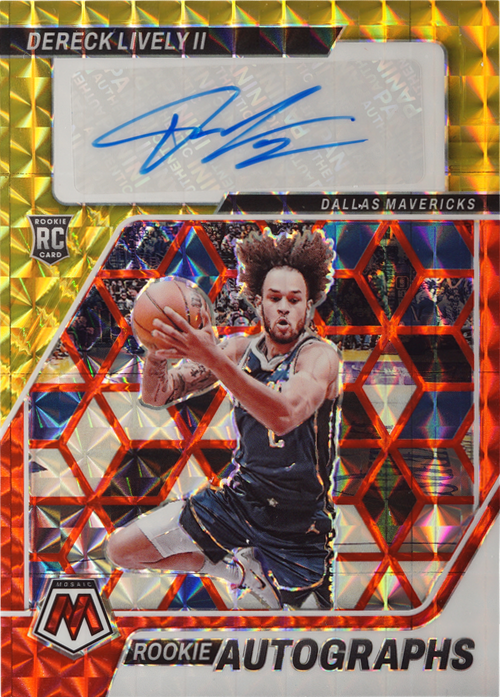 Dereck Lively II trading card