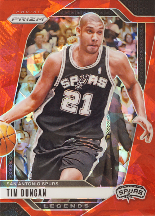Tim Duncan trading card