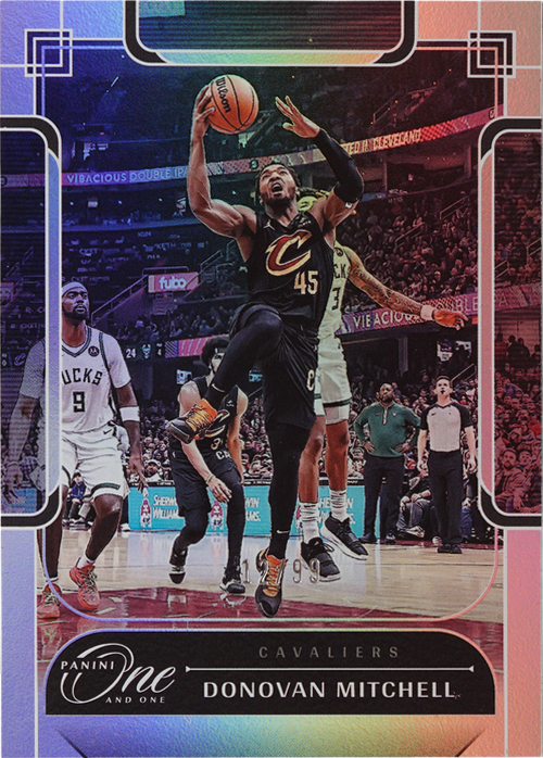 Donovan Mitchell trading card