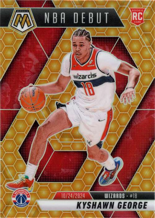 Kyshawn George trading card