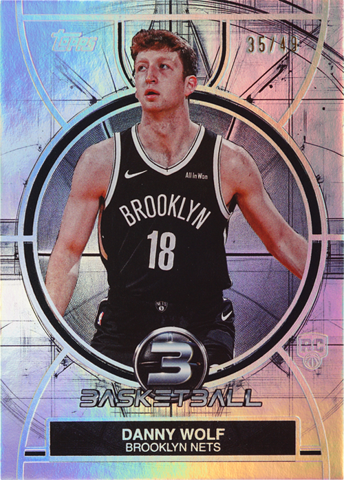 Danny Wolf trading card