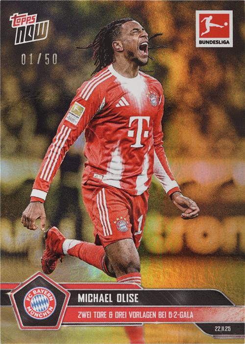 Michael Olise trading card
