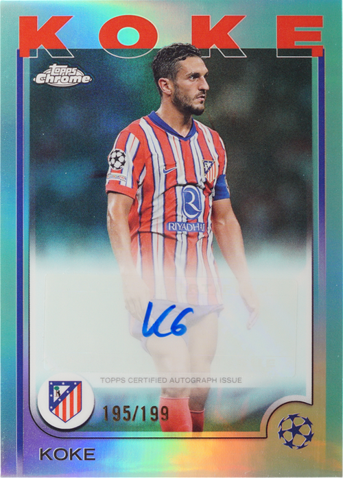 Koke trading card