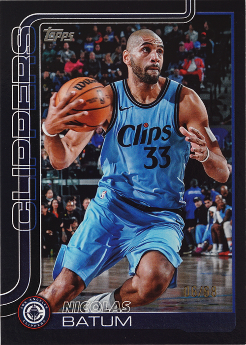 Nicolas Batum trading card