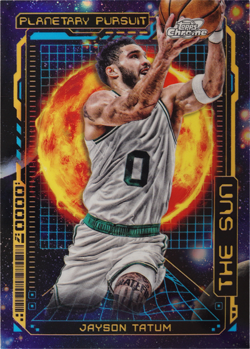 Jayson Tatum trading card