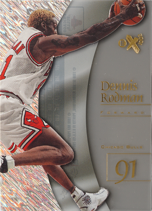 Dennis Rodman trading card