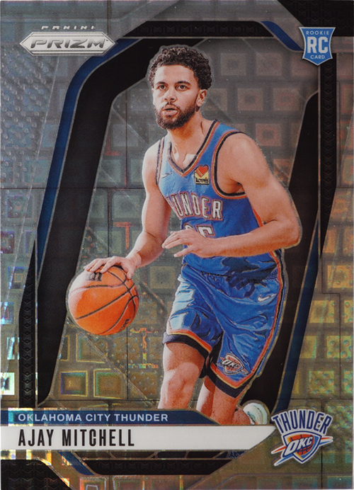 Ajay Mitchell trading card