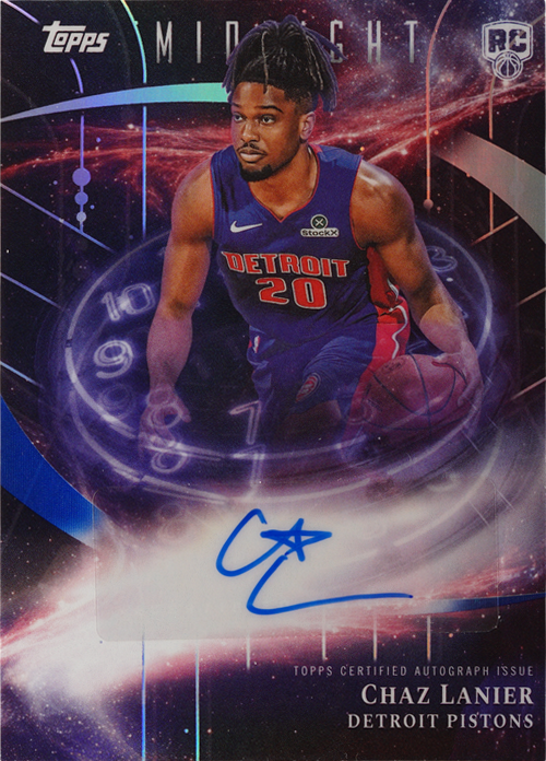 Chaz Lanier trading card