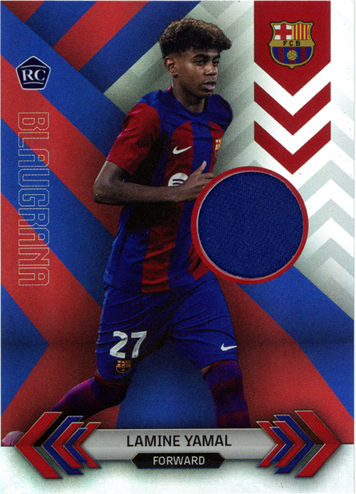 Lamine Yamal trading card