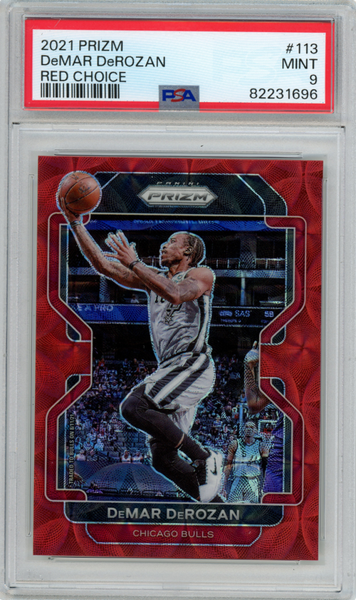 DeMar DeRozan trading card