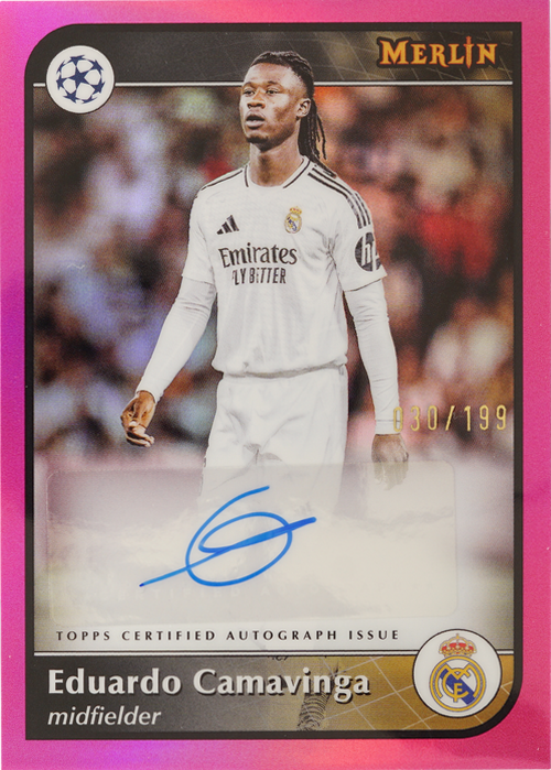 Eduardo Camavinga trading card