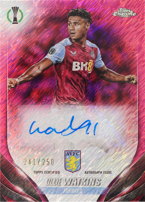 Ollie Watkins trading card