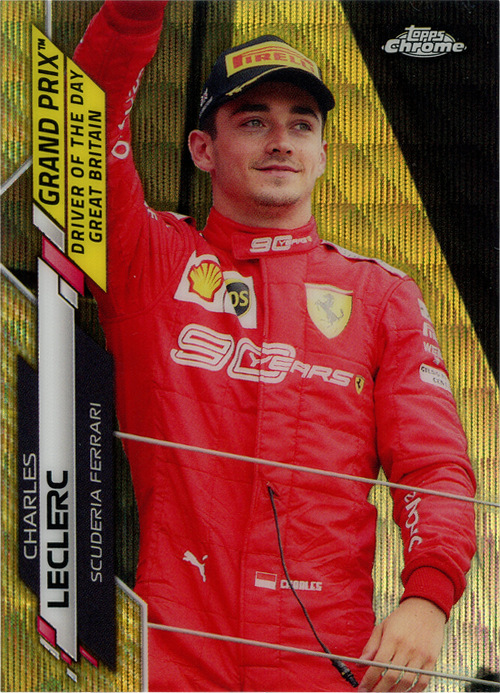 Charles Leclerc trading card