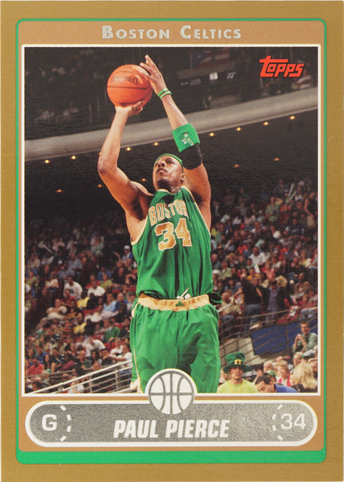 Paul Pierce trading card