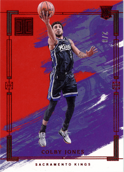 Colby Jones trading card