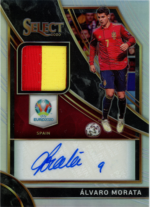 Alvaro Morata trading card