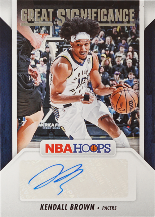 Kendall Brown trading card