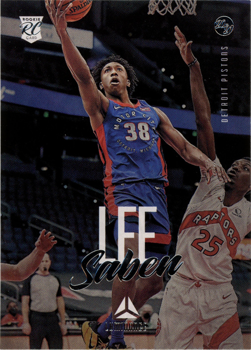 Saben Lee trading card