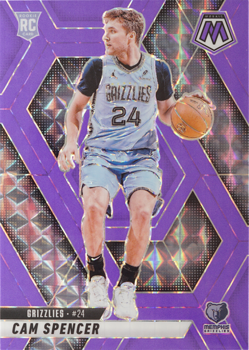 Cam Spencer trading card