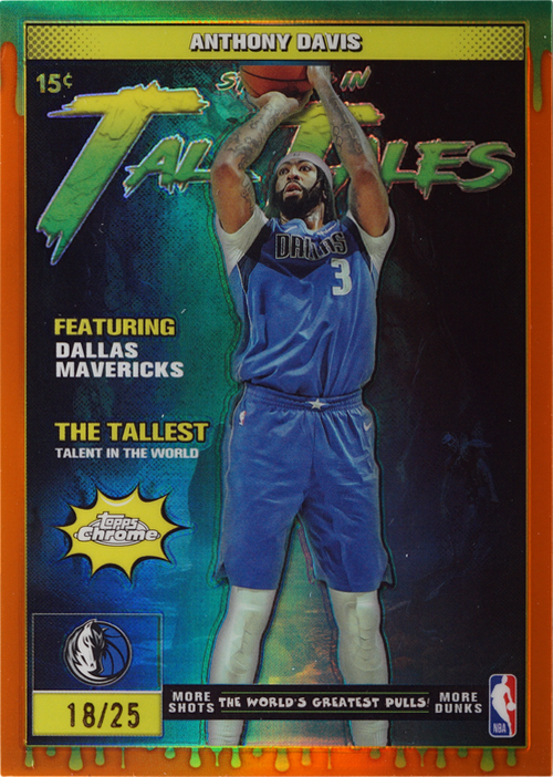 Anthony Davis trading card
