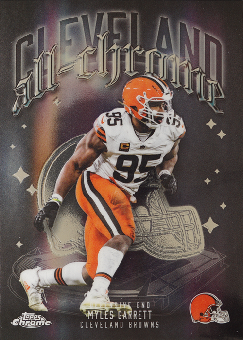 Myles Garrett trading card